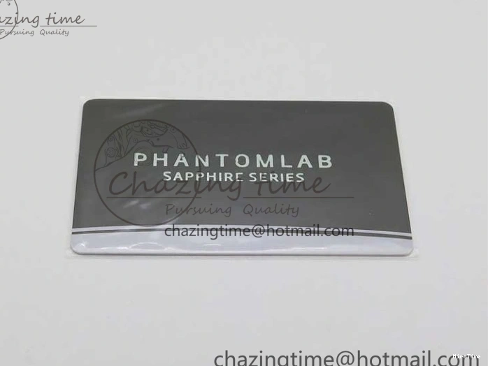 MiroTime 0123 Submariner Phantomlab Transparent KZF Best Edition Blue Fruit Dial on White Rubber Strap VR Classic 2563